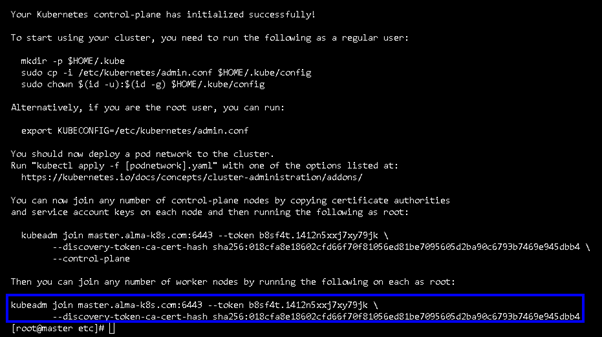 Установить-Kubernetes-Cluster-AlmaLinux9-Kubeadm-Command