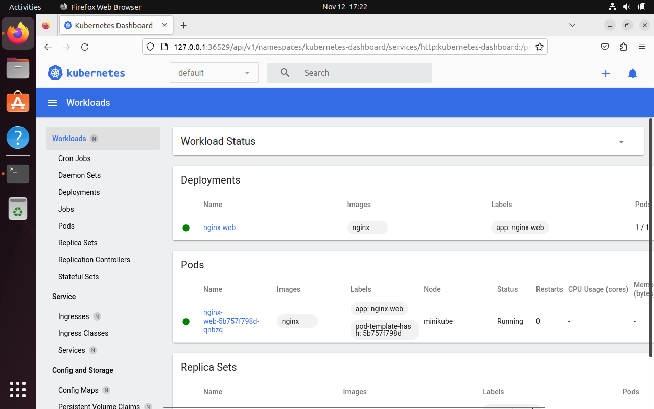 Kubernetes-Dashboard-GUI-Minikube-Free