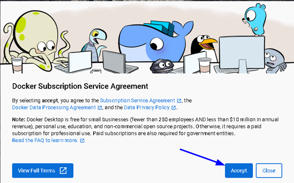 Accept-Docker-Subscription-Service-Agreement-Debian12