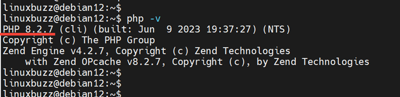 php-command-check-version-debian