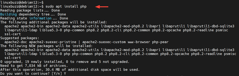 Apt-Install-php-Debian12