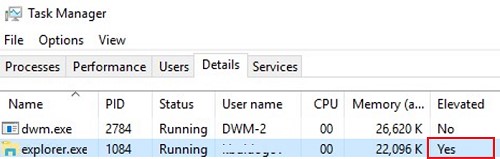 процесс elevated explorer.exe
