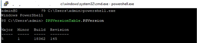 запуск powershell в windows ssh