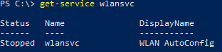 проверка WlanSvc на Windows Server