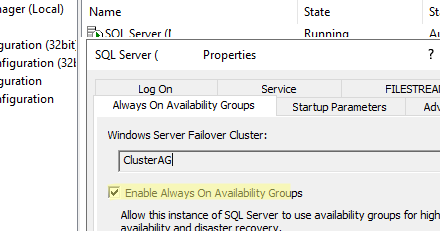 Включение групп доступности Always On на SQL Server