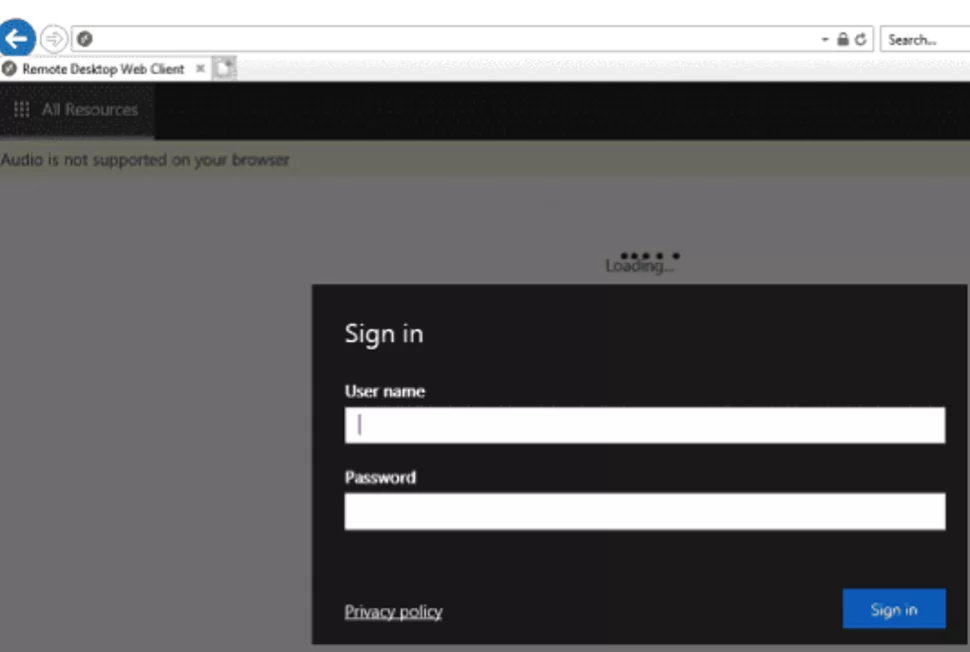 Установка веб-клиента Remote Desktop HTML5 на Windows Server RDS — UNIXS.RU