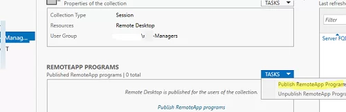 Публикация программ RemoteApp на сервере RDS Windows Server