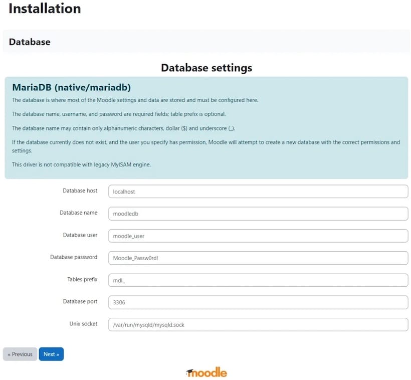 Установите Moodle на Ubuntu 24.04.