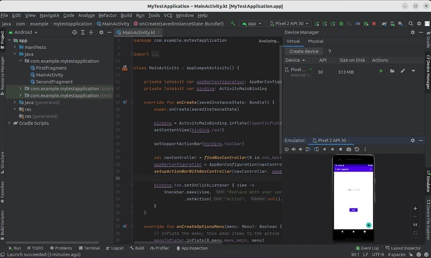 Установите Android Studio на Ubuntu 24.04 LTS