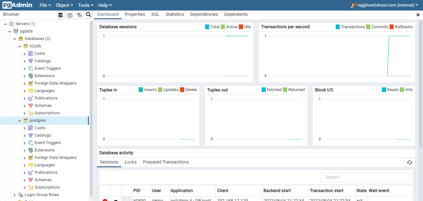 Установка pgAdmin и PostgreSQL на Ubuntu 22.04