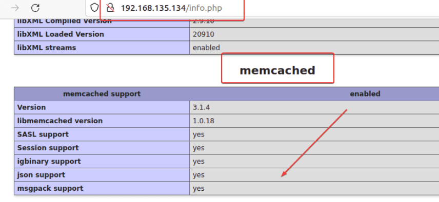 Проверка работы Memcached для PHP Ubuntu 22.04