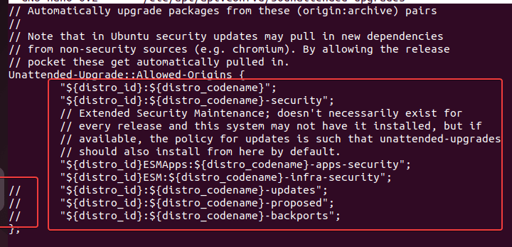 Автоматическое обновление пакетов из этих Ubuntu