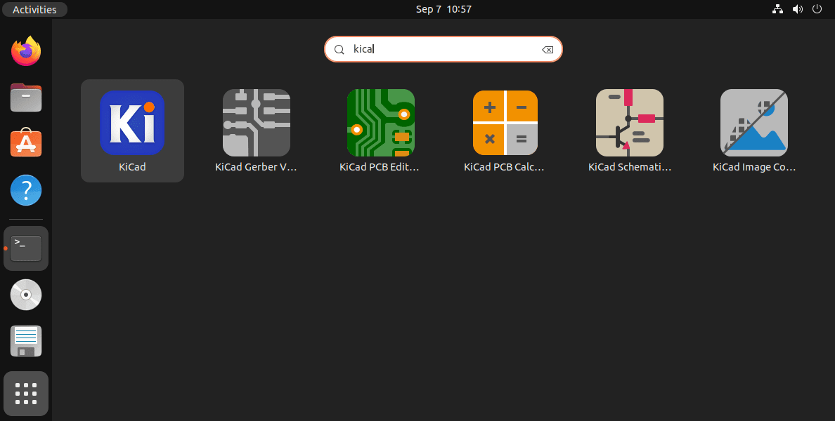 Запуск kicad PCB designer на Ubuntu Linux