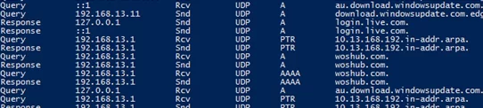 преобразование файла журнала Windows Server DNS в удобный формат с помощью powershell-скрипта Get-DNSDebugLog.ps1 