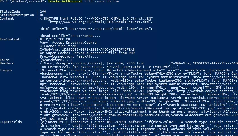 Использование PowerShell за аутентифицированным прокси-сервером