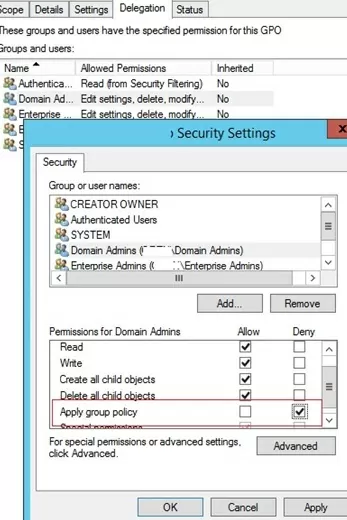 блокировка usb restriction gpo для пользователей admin