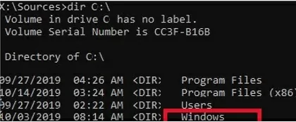 определить системный раздел windows в winpe