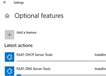 win10: установка функций rsat в режиме онлайн