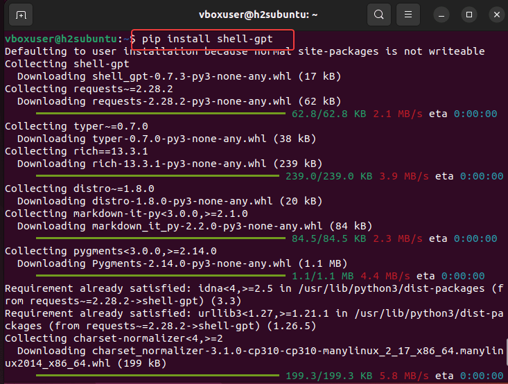 Установите ShellGPT ChatGPT для Linux Terminal Установите ShellGPT ChatGPT для терминала Linux