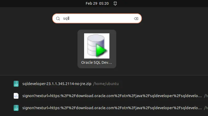 Как установить Oracle SQL Developer на Ubuntu 22.04 или 20.04 Linux ...