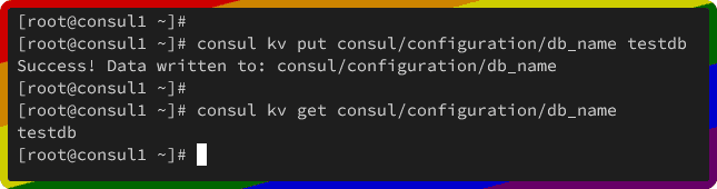 добавить kv consul