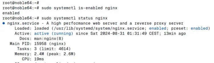 проверить nginx