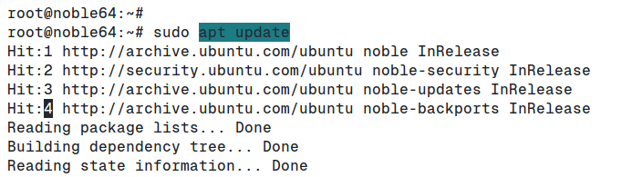 обновить репо