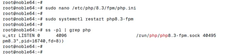 php-fpm sock файл