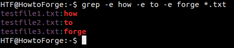 Множественные шаблоны поиска в Grep