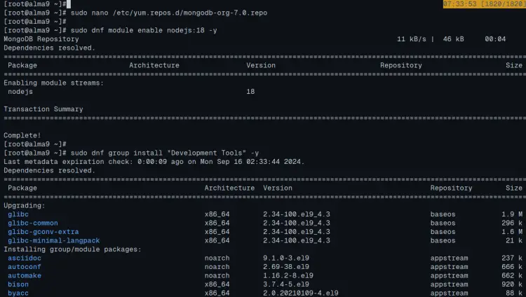 установить deps