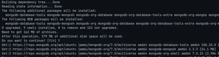 установить mongodb