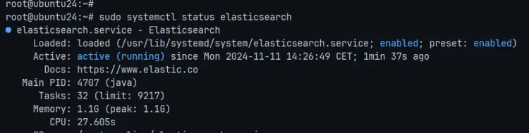 проверить elasticsearch