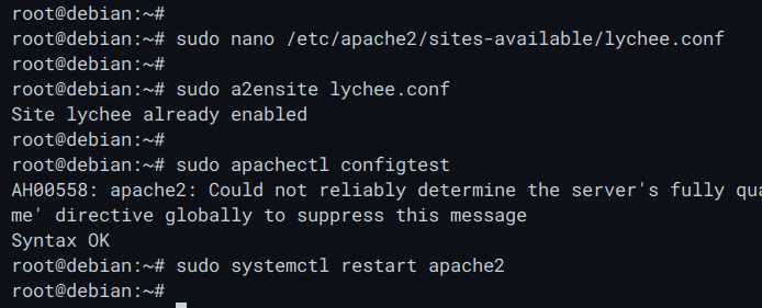 настройка apache