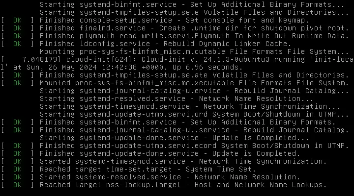 Загрузка Ubuntu 24.04