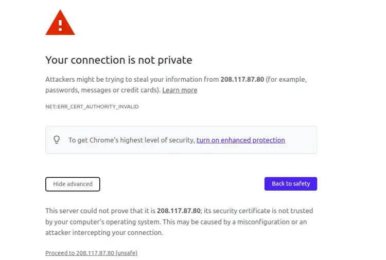 Доступ к Webmin