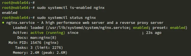 проверить nginx