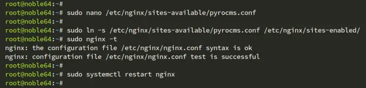 настройка nginx