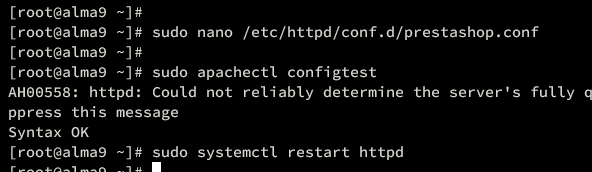 настройка vhost