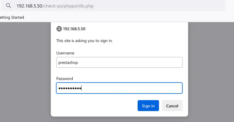 проверка prestashop