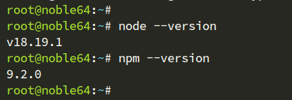 проверить nodejs
