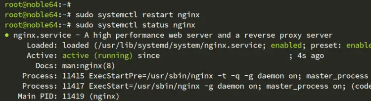 проверить nginx