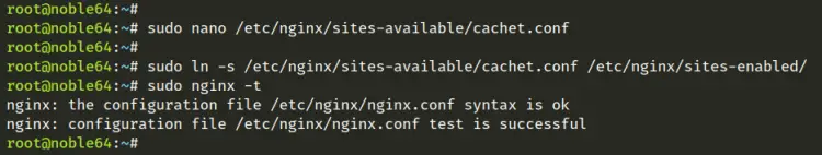 настройка nginx