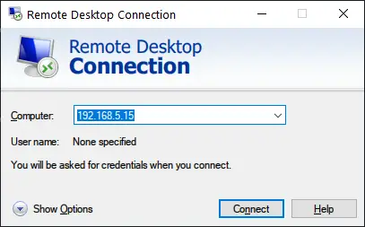 подключиться к rdp
