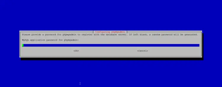 пароль phpmyadmin