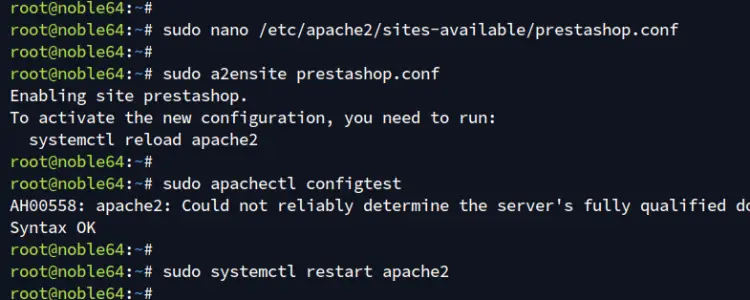 установить apache2