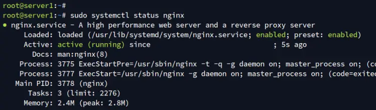 проверить nginx