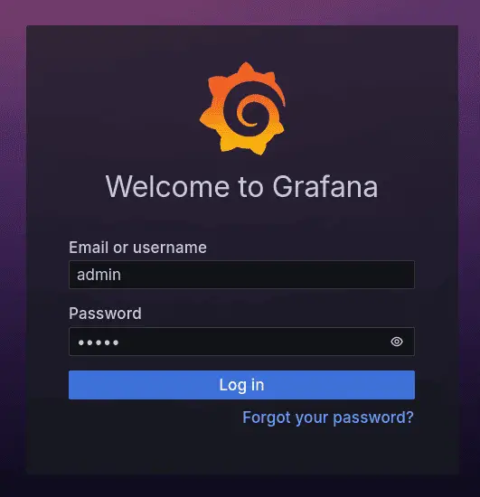 логин grafana