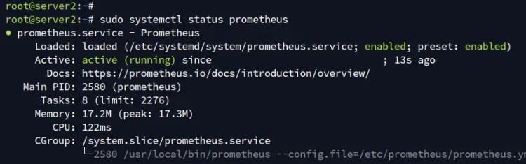 проверить prometheus