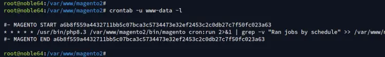настройка cron