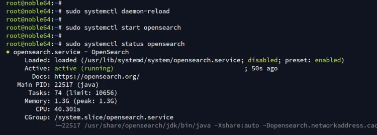 проверка сервера opensearch